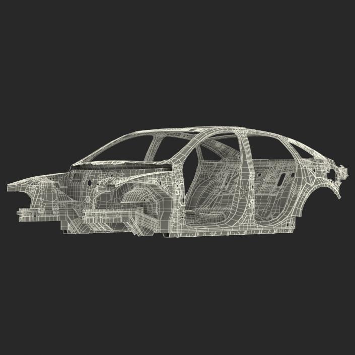 3D Car Frame 2