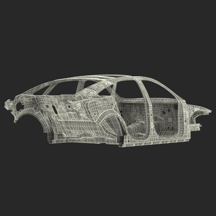 3D Car Frame 2