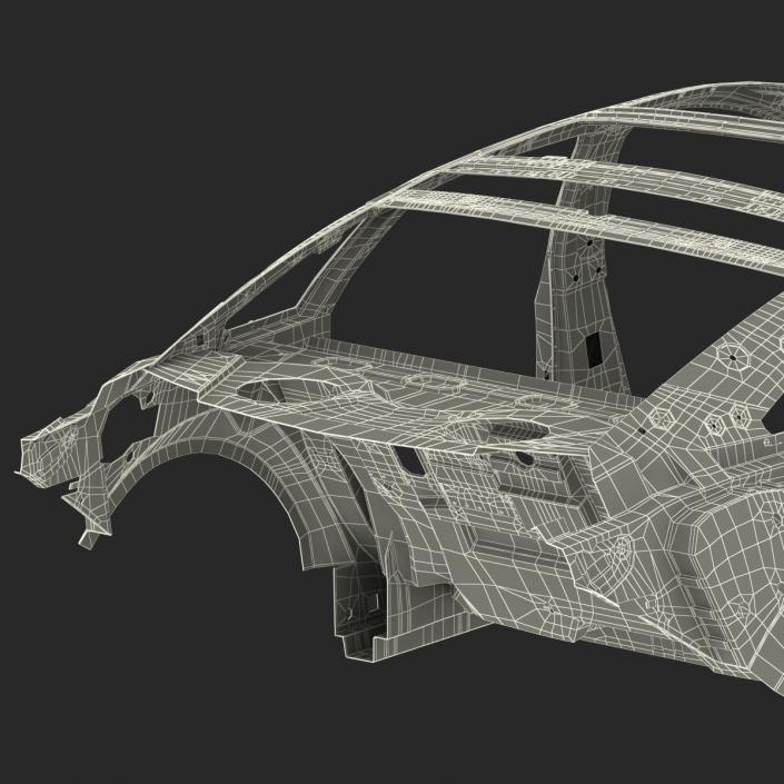 3D Car Frame 2