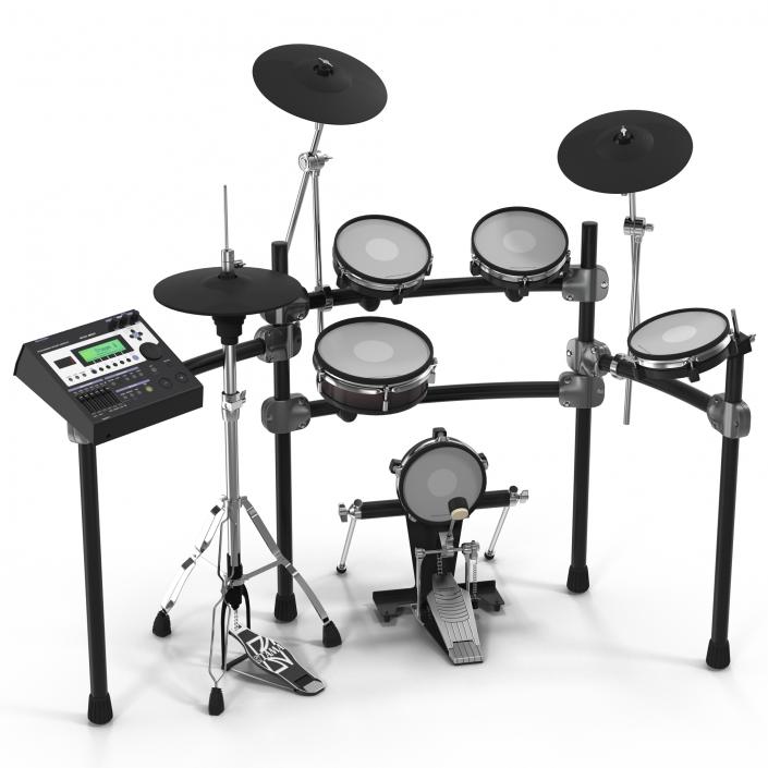 Electronic Drum Kit Generic 3D