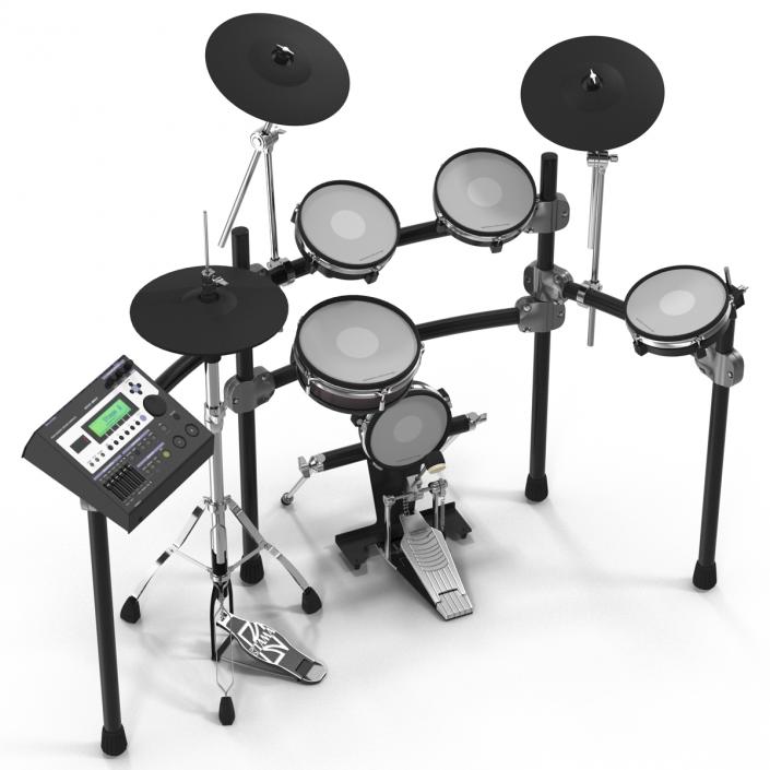 Electronic Drum Kit Generic 3D