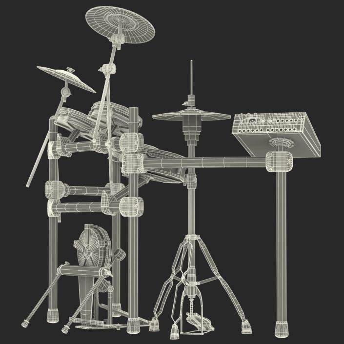 Electronic Drum Kit Generic 3D