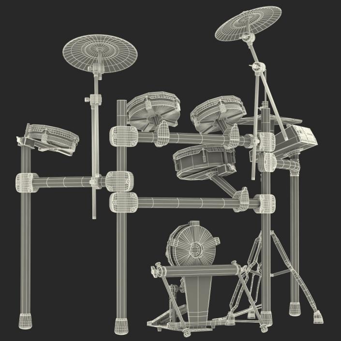 Electronic Drum Kit Generic 3D