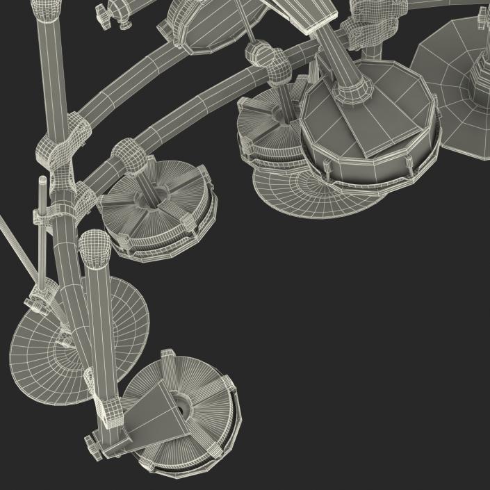 Electronic Drum Kit Generic 3D