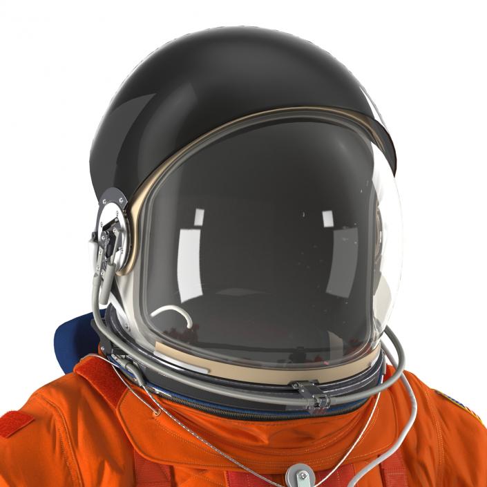 3D model US Advanced Crew Escape Suit ACES Rigged