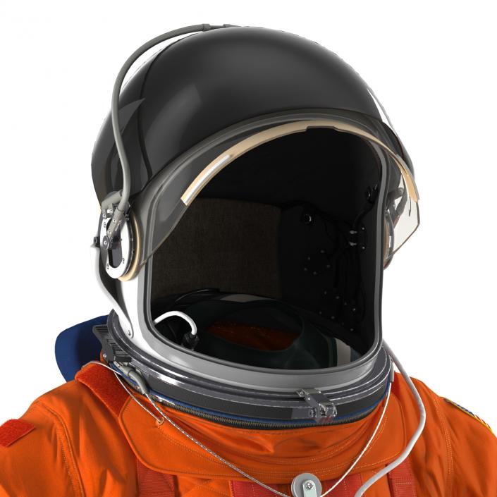 3D model US Advanced Crew Escape Suit ACES Rigged