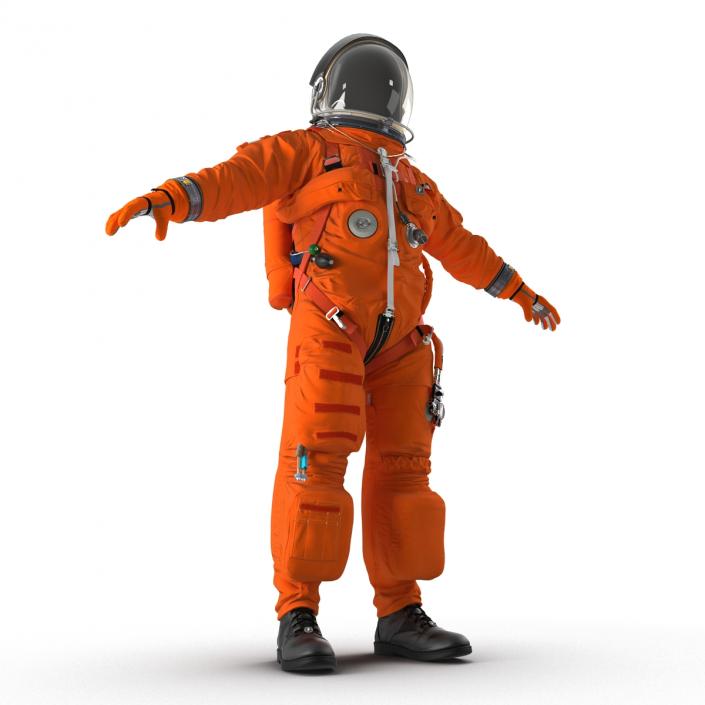 3D US Advanced Crew Escape Suit ACES model