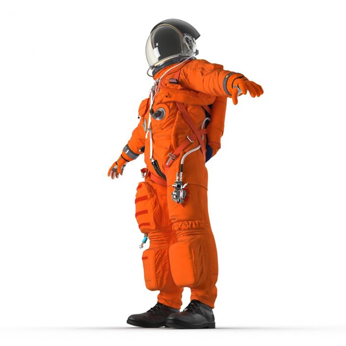 3D US Advanced Crew Escape Suit ACES model