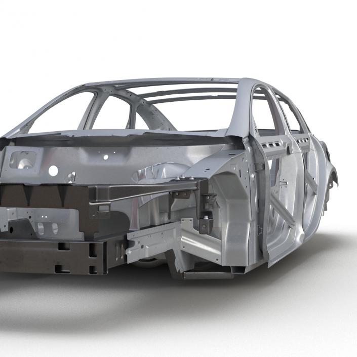 3D Car Frame 4