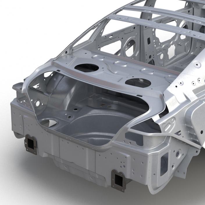 3D Car Frame 4