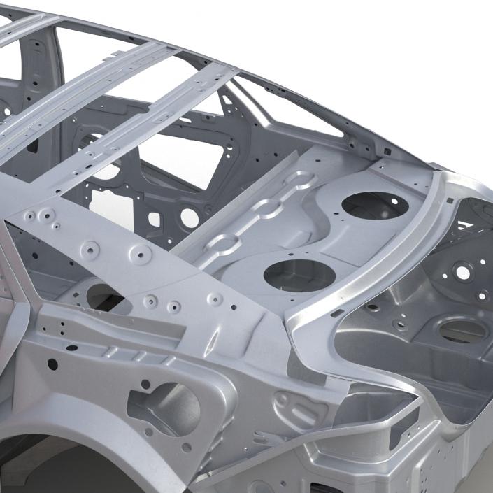 3D Car Frame 4