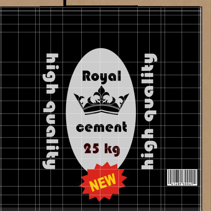 3D model Cement Bag