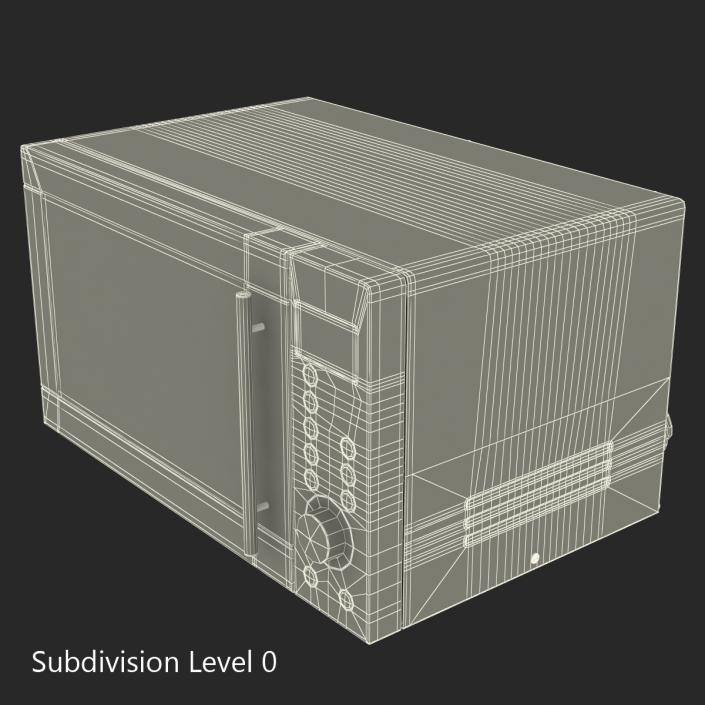 Microwave Oven 4 Generic 3D model