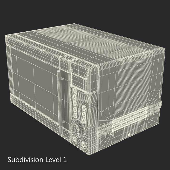 Microwave Oven 4 Generic 3D model