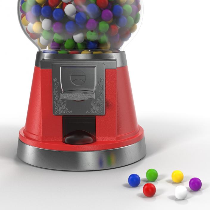 3D model Bubble Gum Dispenser