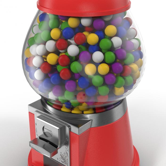 3D model Bubble Gum Dispenser