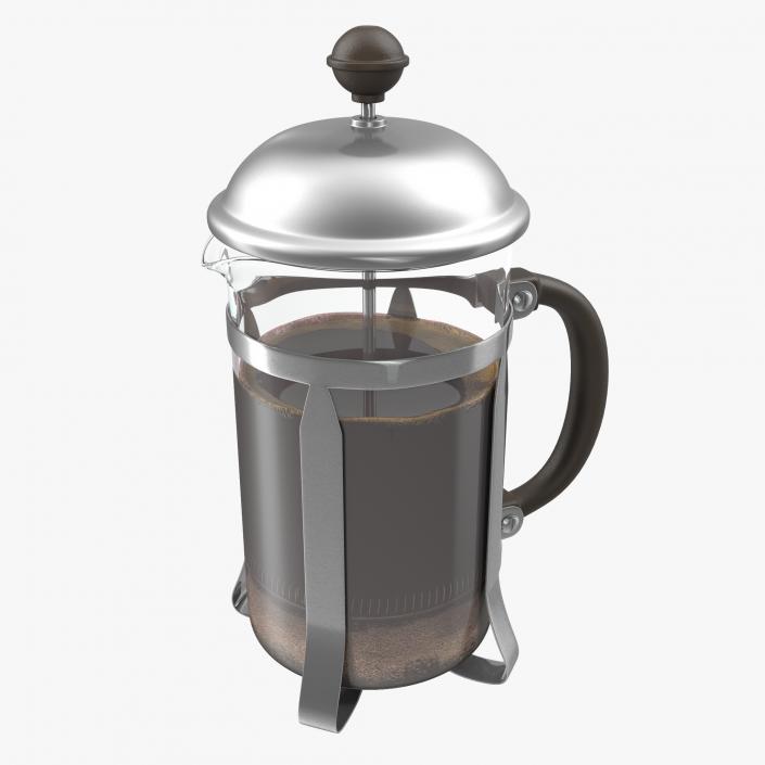 3D Coffee Pots with Coffee Collection 2