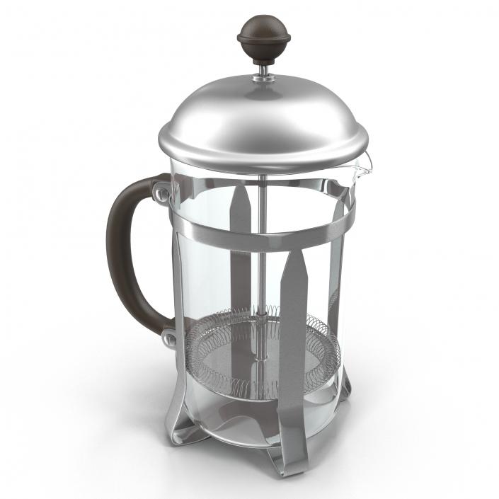 3D model French Press Coffee Pot 2