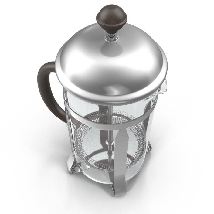 3D model French Press Coffee Pot 2