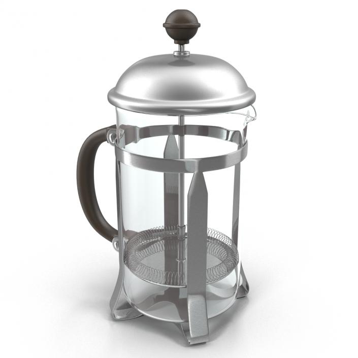 3D model French Press Coffee Pot 2