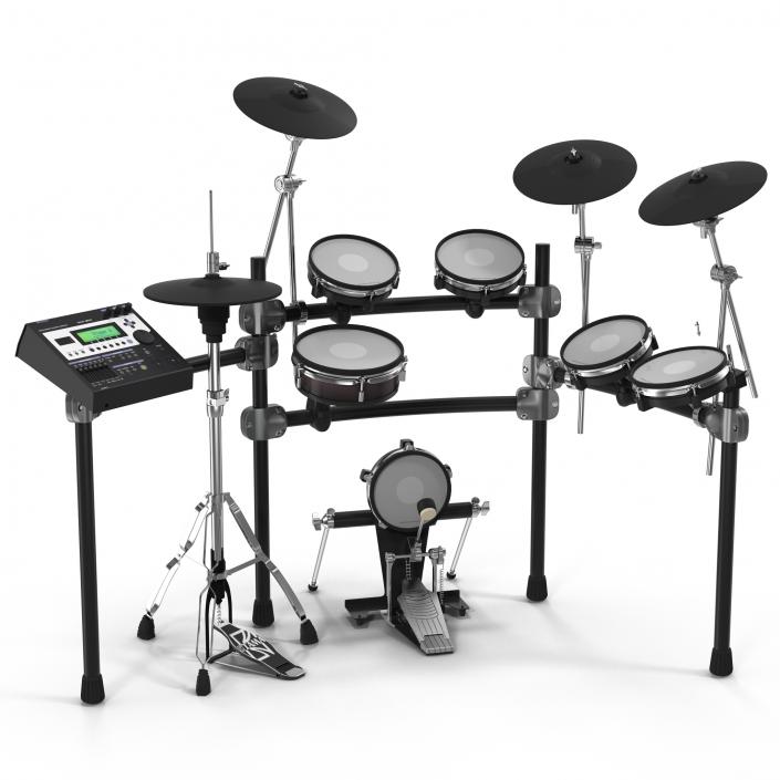 Electronic Drum Kit Generic 2 3D model