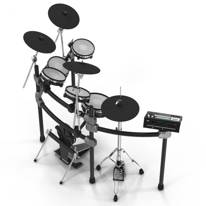 Electronic Drum Kit Generic 2 3D model