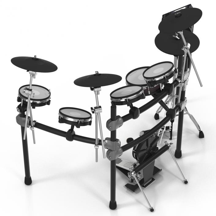 Electronic Drum Kit Generic 2 3D model