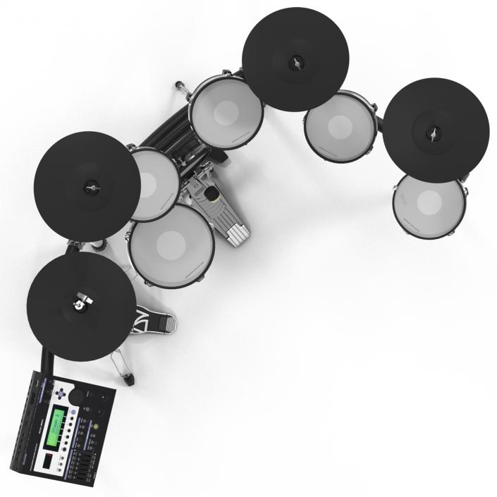 Electronic Drum Kit Generic 2 3D model