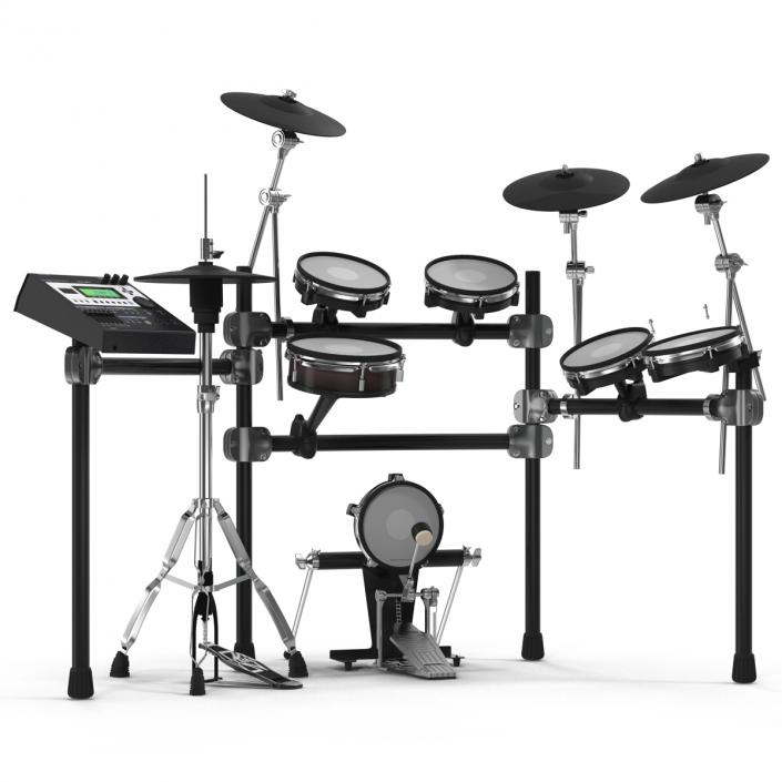 Electronic Drum Kit Generic 2 3D model