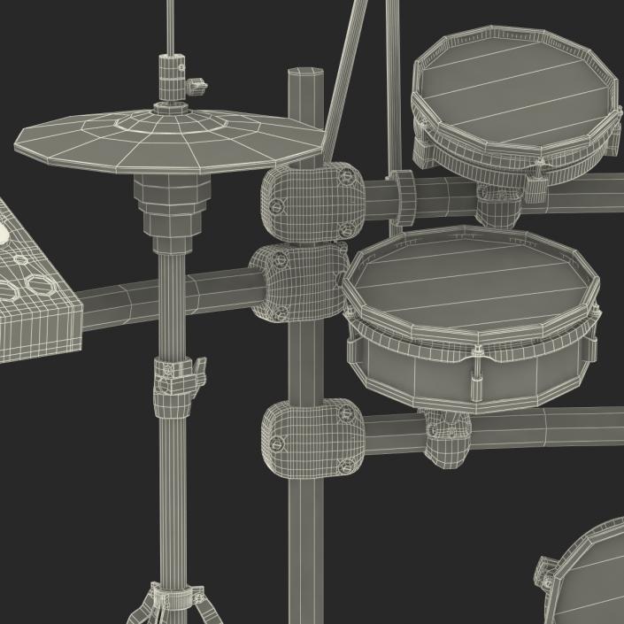 Electronic Drum Kit Generic 2 3D model