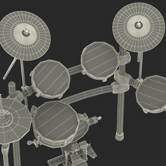 Electronic Drum Kit Generic 2 3D model