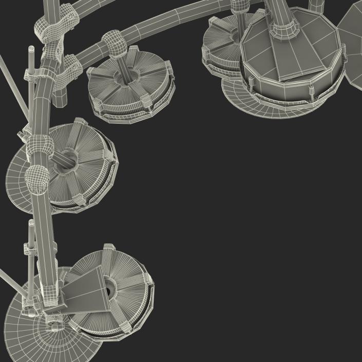 Electronic Drum Kit Generic 2 3D model