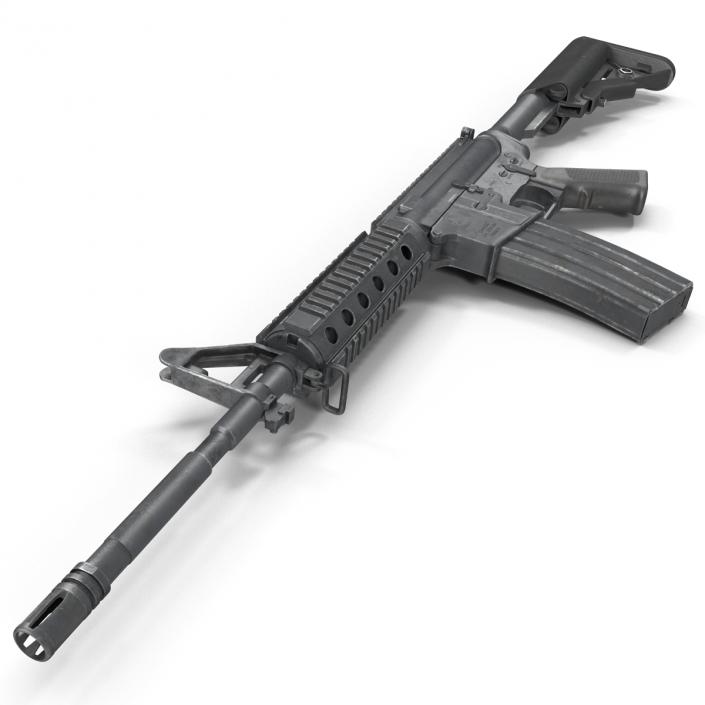 3D Assault Rifle Generic 3 model