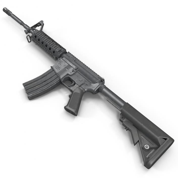 3D Assault Rifle Generic 3 model