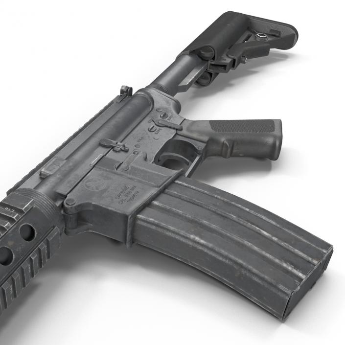 3D Assault Rifle Generic 3 model