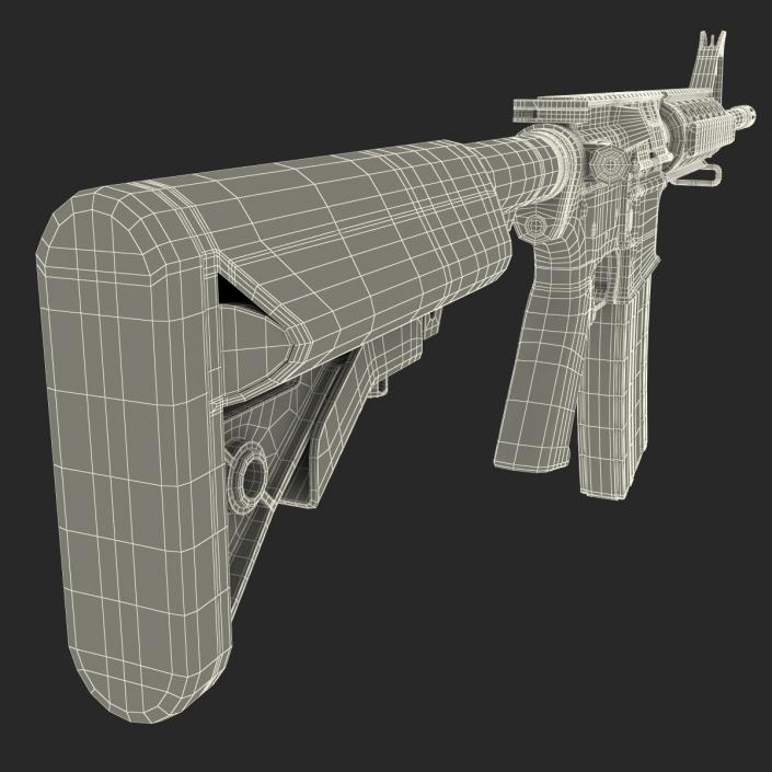 3D Assault Rifle Generic 3 model