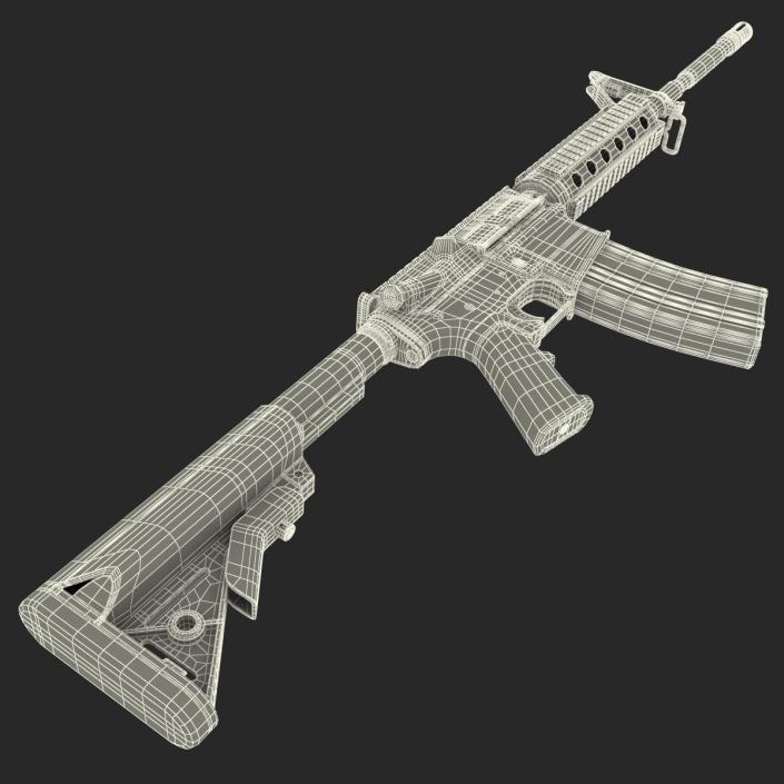 3D Assault Rifle Generic 3 model