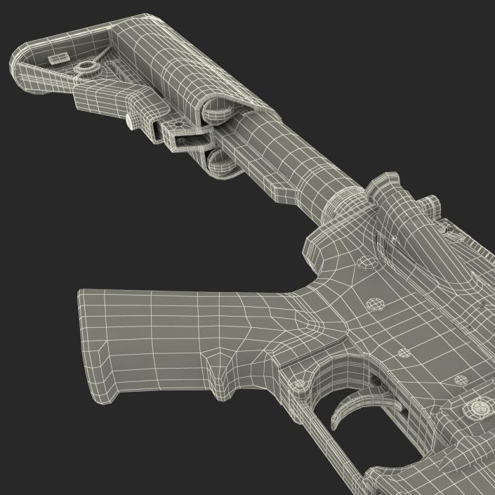 3D Assault Rifle Generic 3 model