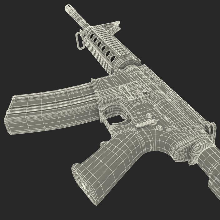 3D Assault Rifle Generic 3 model