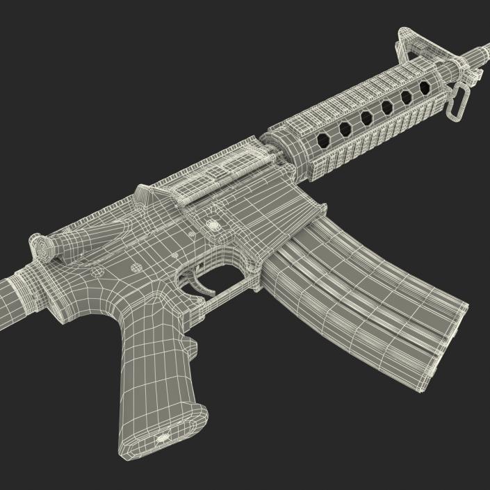 3D Assault Rifle M4