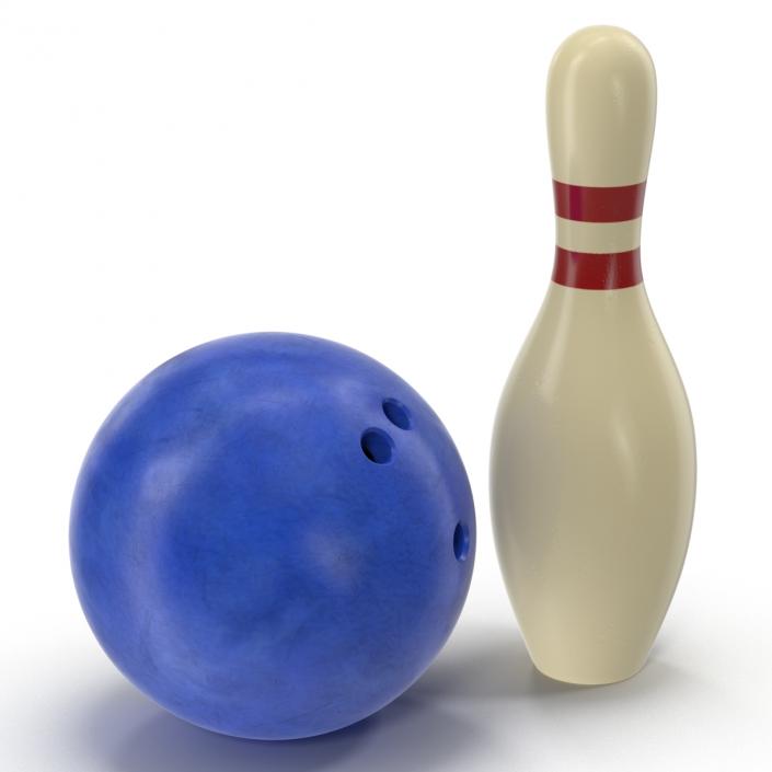 3D Bowling 3D Models Collection model