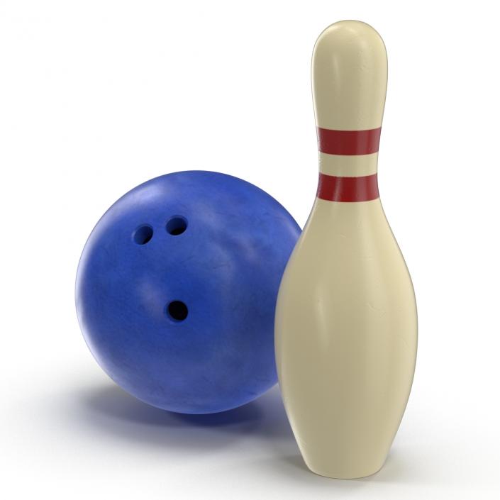 3D Bowling 3D Models Collection model