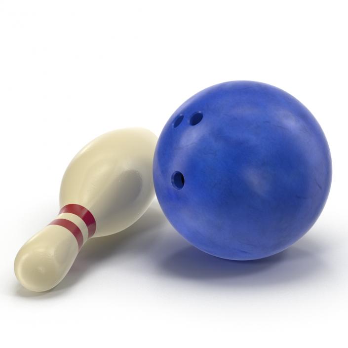 3D Bowling 3D Models Collection model