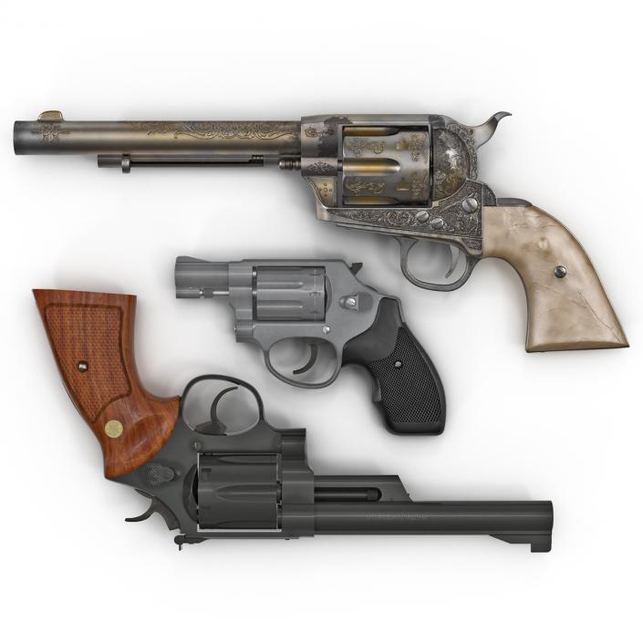 3D model Revolvers Collection