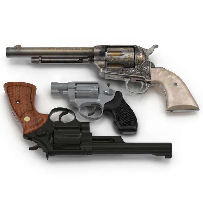 3D model Revolvers Collection