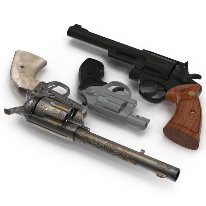 3D model Revolvers Collection