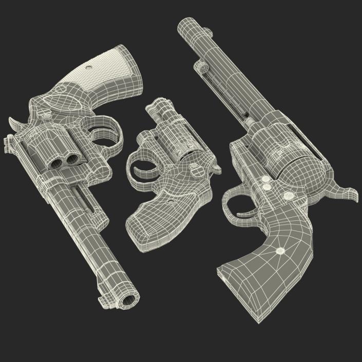 3D model Revolvers Collection