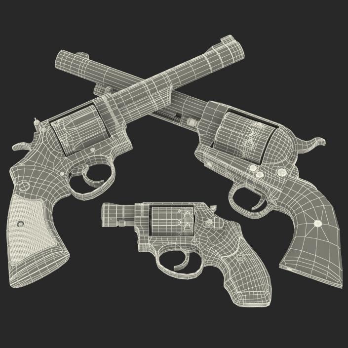 3D model Revolvers Collection