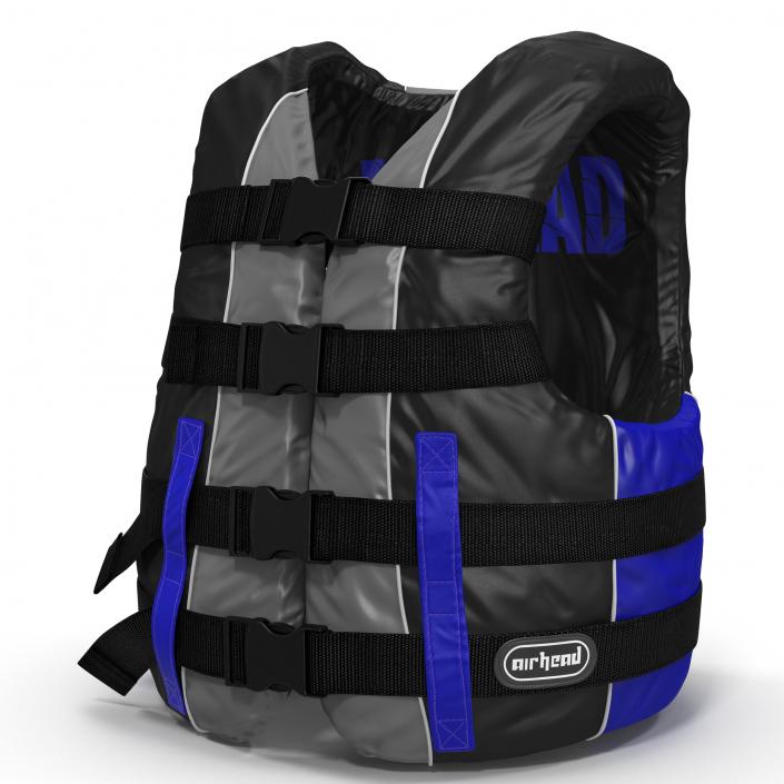 Life Vest Blue 3D model