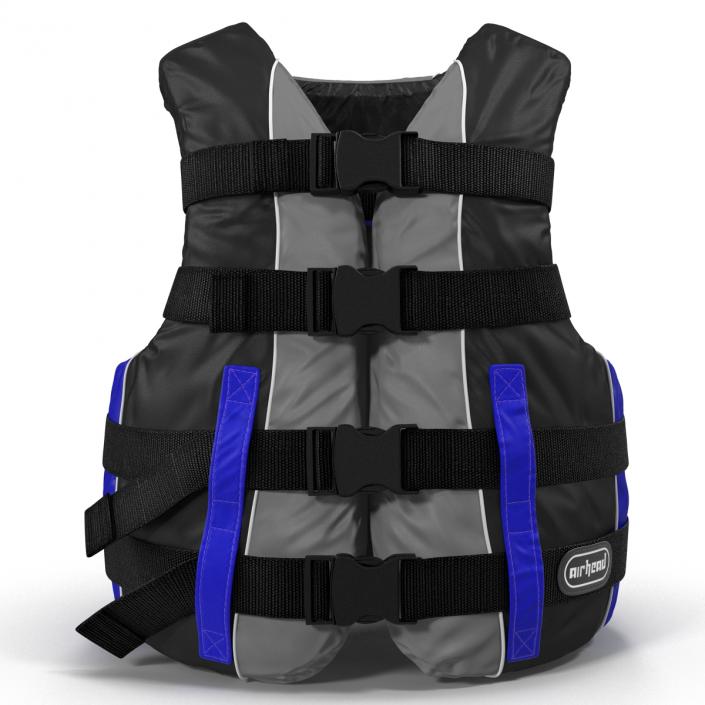 Life Vest Blue 3D model